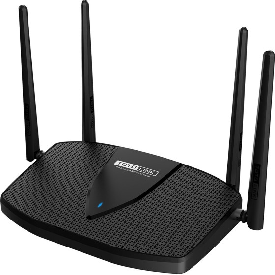 TotoLink | Wifi Router | WiFi6 AX1800 Dual Band, 5x RJ45 1000Mb/s - (X5000R)