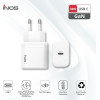 iNOS ��������� �������� ������� �������� �� ����� Usb C Gan Pd Qc 3.0 35W ����� - (A119, INOSCH-71841, INOSNS-71841)