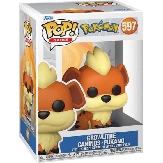 Funko Pop! Games: Pokemon - Growlithe #597 - (42290)