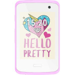 XO H150 Kids Smart 2G Cell Phone 2.8' Screen 30W Pixel White+Purple
