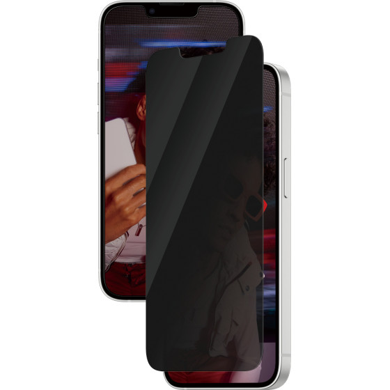 SAFE. By PanzerGlass(R) Privacy Screen Protector Iphone 16e | 14 | 13 | 13 Pro | Ultra-Wide Fit w. Aligner - (PG-SARPUWFG29845)