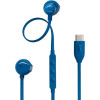 JBL Tune 305C, Ear-Buds Headphones, USB-C, Hi-Res, (Blue) - - (JBLT305CBLU)