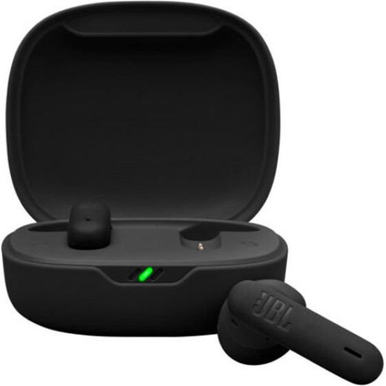 JBL Wave Flex 2, True Wireless Ear-Buds Headphones, Smart Ambient, IP54, (Black) - - (JBLWFLEX2BLK)