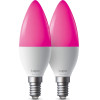 TP-Link Smart Wi-Fi Candle Light Bulb, Multicolor - - (Tapo L430C)