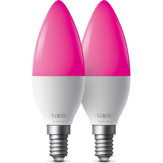TP-Link Smart Wi-Fi Candle Light Bulb, Multicolor - - (Tapo L430C)