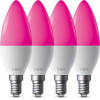 TP-Link Smart Wi-Fi Candle Light Bulb, Multicolor 4-Pack - - (Tapo L430C(4-PACK))