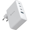 Devia Wall Charger Extreme Pd Gan 100W 3x USB-C 1x Usb white