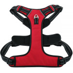 Dog Harness Oxford A Size L Red Black OEM