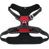 Dog Harness Oxford A Size M Red Black OEM