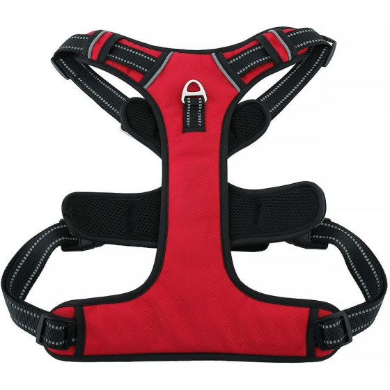 Dog Harness Oxford A Size Xs Red Black OEM