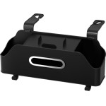 Car Organizer For Front Seats With Compartments Oxford Black OEM