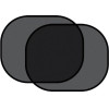 Car Sun Visor With Suction Cups For Rear Windows Black OEM