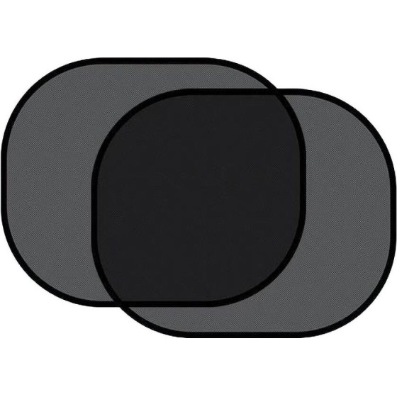 Car Sun Visor With Suction Cups For Rear Windows Black OEM