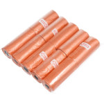 Plastic Bags For Dog Excrement 10 Rolls Orange OEM