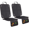 Protective Mat For Car Seat With Organizer Black OEM