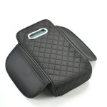 Seat Armrest Box Heightening Storage Bag Black OEM