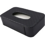 Tissue Box With Strap Black OEM