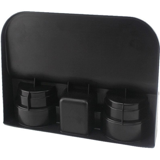Triple Cup Holder Black OEM