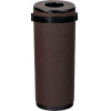 Tube-Shaped Tissue Dispenser Brown OEM