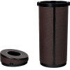 Tube-Shaped Tissue Dispenser Brown OEM