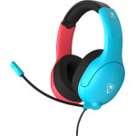 Turtle Beach: Airlite Fit - Wired Gaming Headset [For Switch] (Color: Neon Blue & Red)