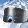 Qunature Black Frameless Ski Goggles - Black 9792179596910 - (14130009002)