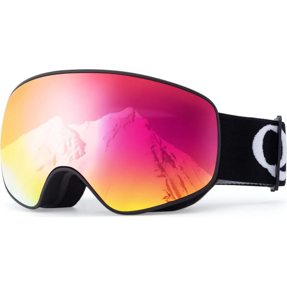 Qunature Black Ski Goggles Kids (Size M/L) - Black 9792179596897 - (14130008002)