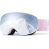 Qunature Pink Children's Skiing Goggles (medium/Large children's version) 9792179596880 - (14130008001)