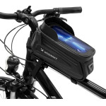 Wozinsky Bike Frame Bag 1.7l Phone Cover Black 5907769301438 - (WBB28BK)
