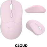 Alcatroz Silent BT5.4 Wireless Mouse Airmouse Duo 6R Cloud - (AMDS6R-CL)