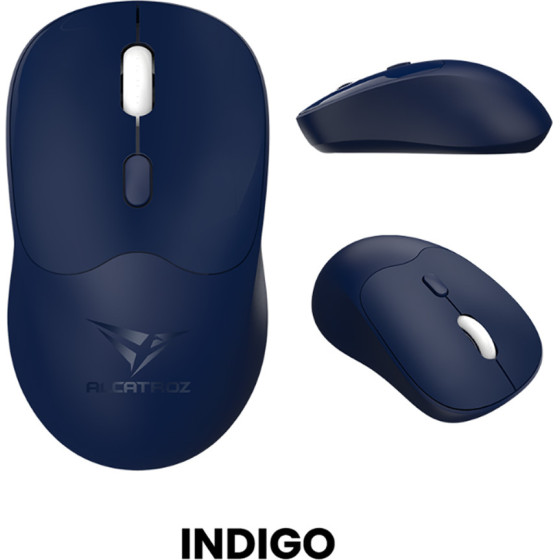 Alcatroz Silent BT5.4 Wireless Mouse Airmouse Duo 6R Indigo - (AMDS6R-IN)