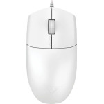 Alcatroz Usb Hr Optical Mouse 1600CPi Asic One White - (ASIC1-W)