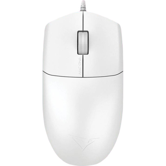 Alcatroz Usb Hr Optical Mouse 1600CPi Asic One White - (ASIC1-W)