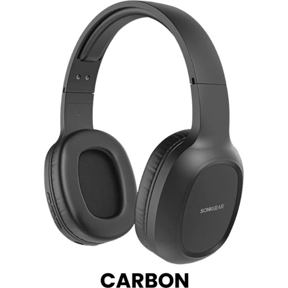 Sonic Gears Sonicgear BT5.4 Headphones TYPE-C Airphone Iii Carbon - (AP3-C-CB)