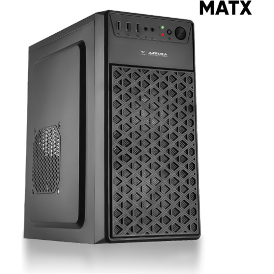 Alcatroz Matx Pc Case Azzura Compacto 200 Black - (COMPACTO-200)