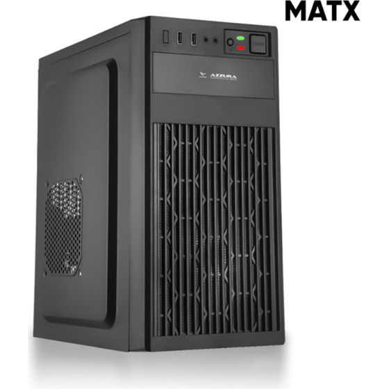 Alcatroz Matx Pc Case Azzura Compacto 300 Black - (COMPACTO-300)