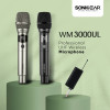 Sonic Gears Sonicgear Professional Uhf Wireless Microphone Wm 3000UL Platinum - (WM3000UL-P)