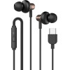 Sonic Gears Sonicgear TYPE-C Earbuds Hyperbass Buds 1 Gun Metal - (HB-BUDS1-C-GM)