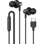 Sonic Gears Sonicgear TYPE-C Earbuds Hyperbass Buds 1 Gun Metal - (HB-BUDS1-C-GM)