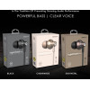 Sonic Gears Sonicgear TYPE-C Earbuds Hyperbass Buds 1 Gun Metal - (HB-BUDS1-C-GM)