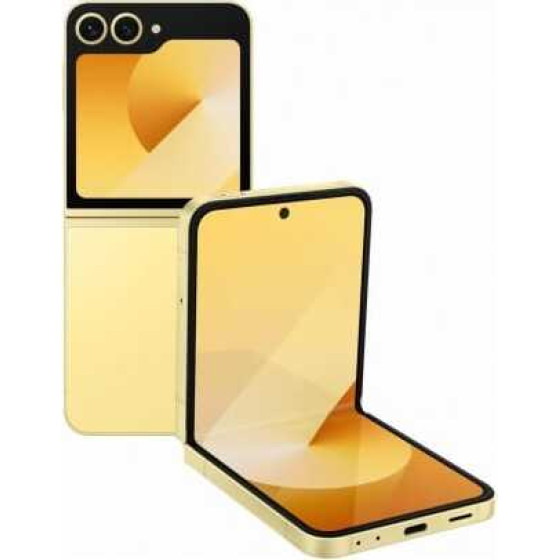 Samsung Galaxy Z Flip6 (F741B 2024) 5G 256GB (12GB Ram) Dual-Sim Yellow Eu - (SM-F741BZYGEUB)