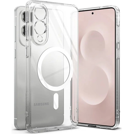 Ringke Fusion Magnetic Magsafe Case For Samsung Galaxy S25 Edge - Clear - (27786-0)