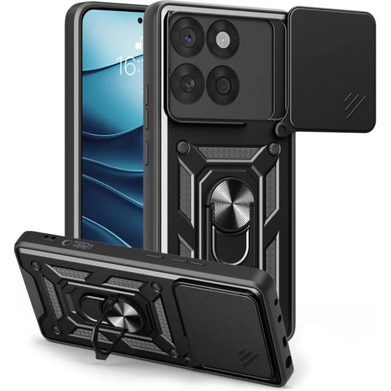 Tech-Protect Camshield Pro Case For Motorola Edge 60 Fusion - Black - (27756-0)