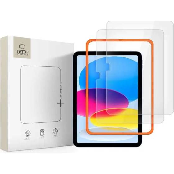 Tech-Protect Easy Set+ 2-Pack Tempered Glass For Ipad 10.9'' 2022 / Ipad 11'' 2025 - (27723-0)