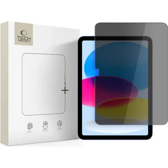 Tech-Protect Glass Spy+ Privacy Glass For Ipad 10.9'' 2022 / Ipad 11'' 2025 - (27765-0)