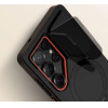 Tech-Protect Kevlar Aura Magsafe Case For Samsung Galaxy S25 Ultra - Black/Orange - (27711-0)