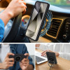 Tech-Protect Liquid Silicone Magsafe Case For Samsung Galaxy S25 Edge - Black - (27761-0)