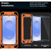 Tech-Protect Quick Set+ Tempered Glass For Samsung Galaxy S25 - Transparent - (27716-0)