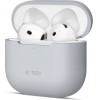 Tech-Protect Silicone Case For Apple Airpods 4 - Gray - (27730-0)