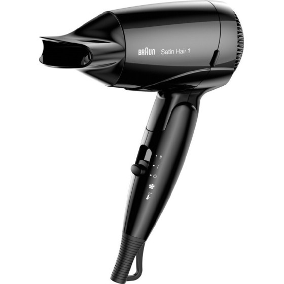 Braun ��������� ������� �������� Satin Hair 1 Style & Go 1200W �� 2 ������� ��������� ��� ������ ���������� ����� - (BRHD130)